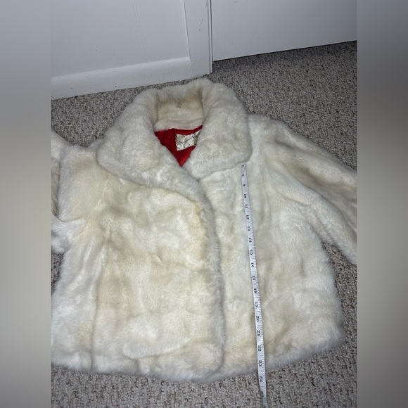 Seymour Paisin Chicago Luxurious Fur Cream Teddy Jacket size M - Picture 2 of 6